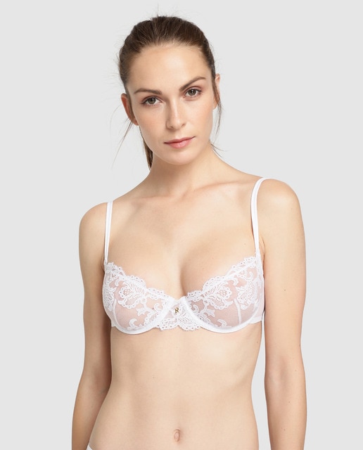 Soutien Jacqueline branco com aro