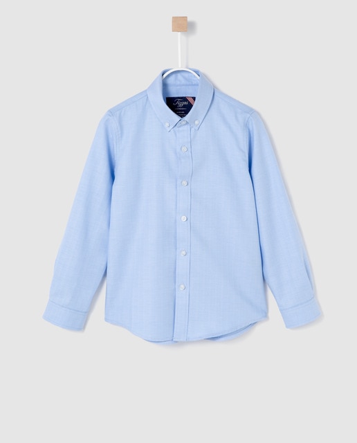 Camisa de niño Tizzas en azul claro