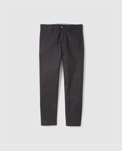 Pantalón chino de niño Tizzas en gris