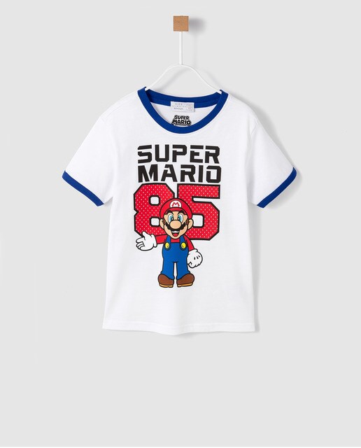 camiseta super mario niño