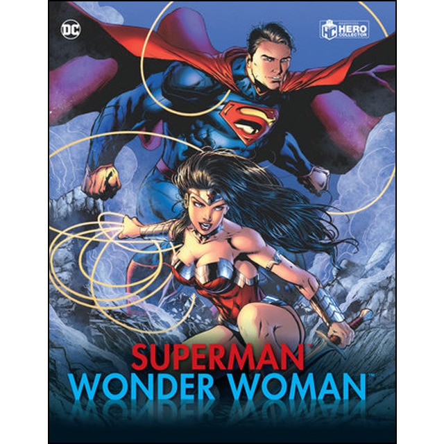 Superman and wonder woman plus collectibles