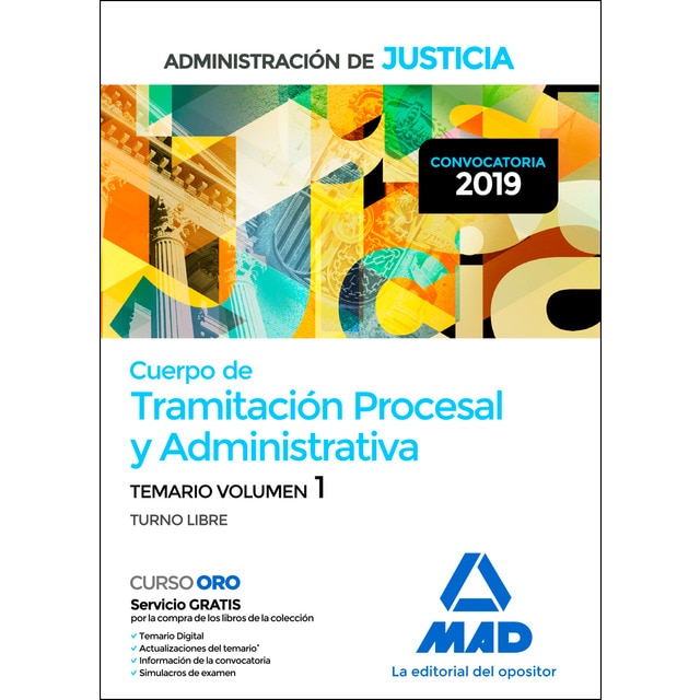 Cuerpo de tramitación procesal y administrativa de la administración de justicia (turno libre)