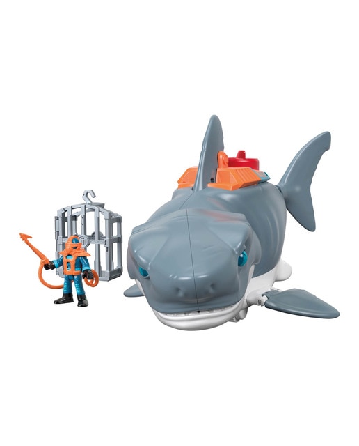 Juguete Tiburón Megamandíbulas Imaginext Fisher-Price