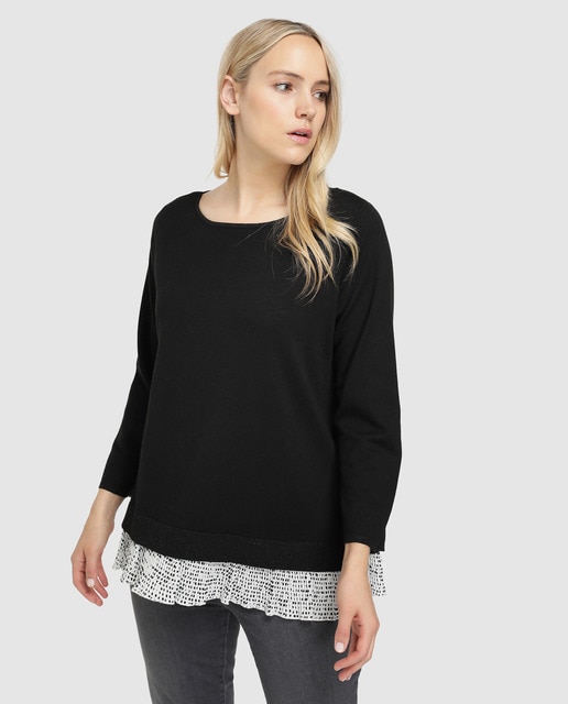 Jersey negro mujer el corte inglés Clearance