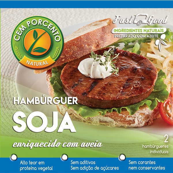 Hambúrguer de Soja embalagem 150 g