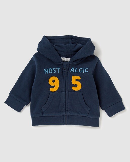 baby boy hooded sweatshirt