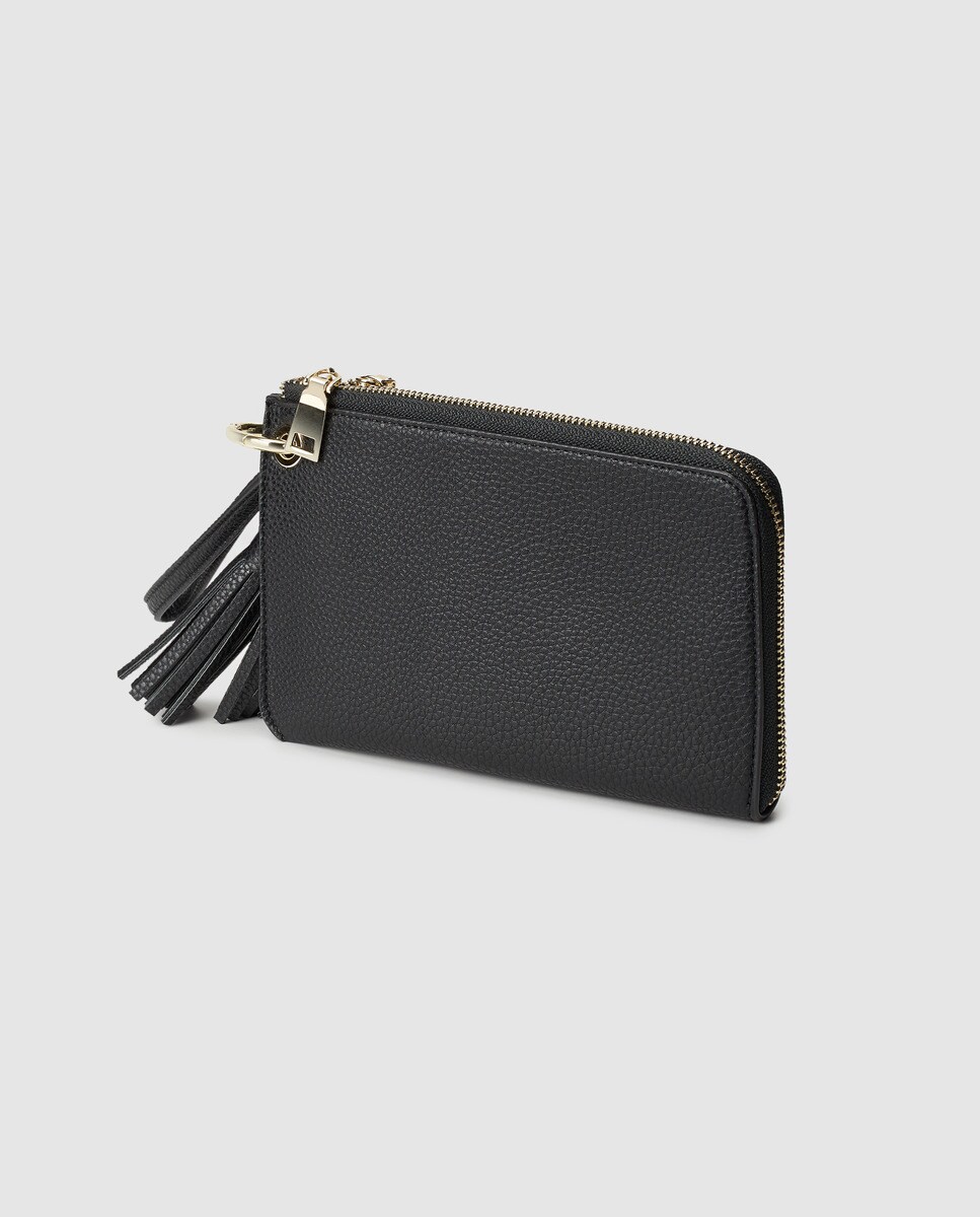 Print De Inglés Set Corte En Dos El Animal Negro Y Mano Carteras nkPXwO80