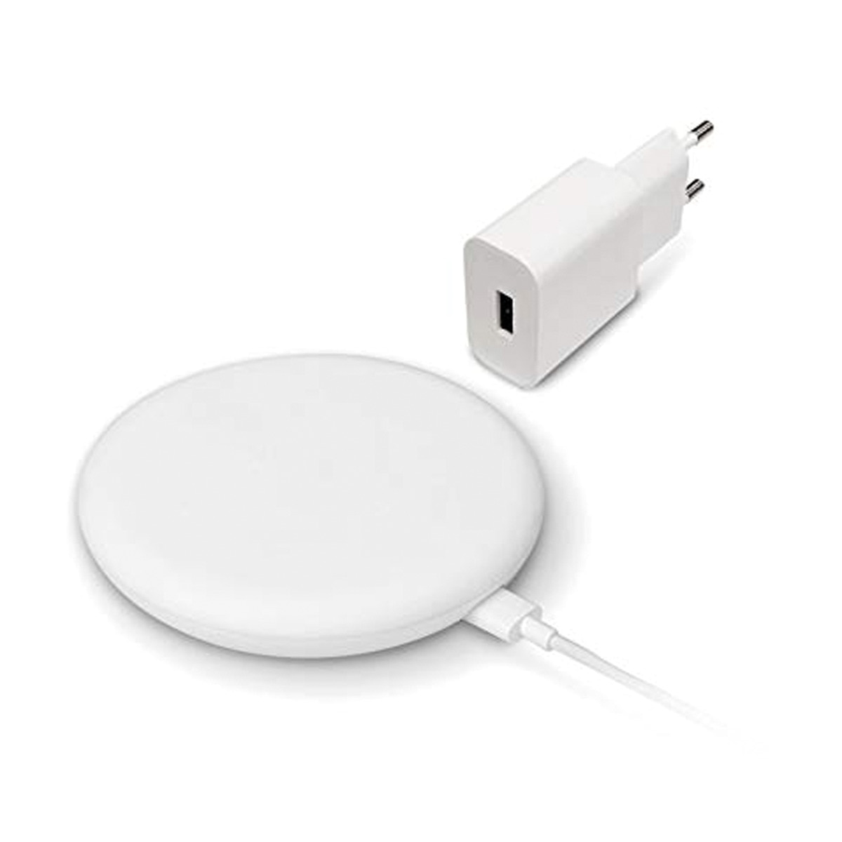 Cargador inalámbrico Xiaomi Mi Wireless Charger de carga rápida blanco