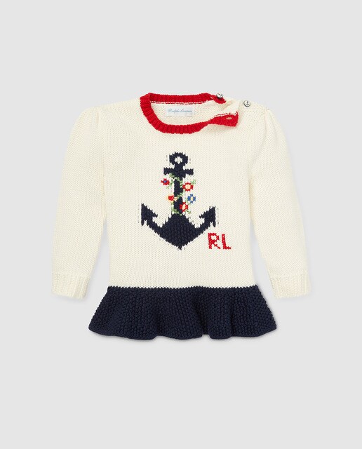 Robe Bebe Fille Polo Ralph Lauren En Tricot Mode El Corte Ingles