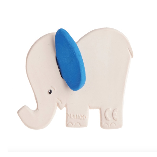 Mordedor Lanco Kobi the Elephant blanco/azul