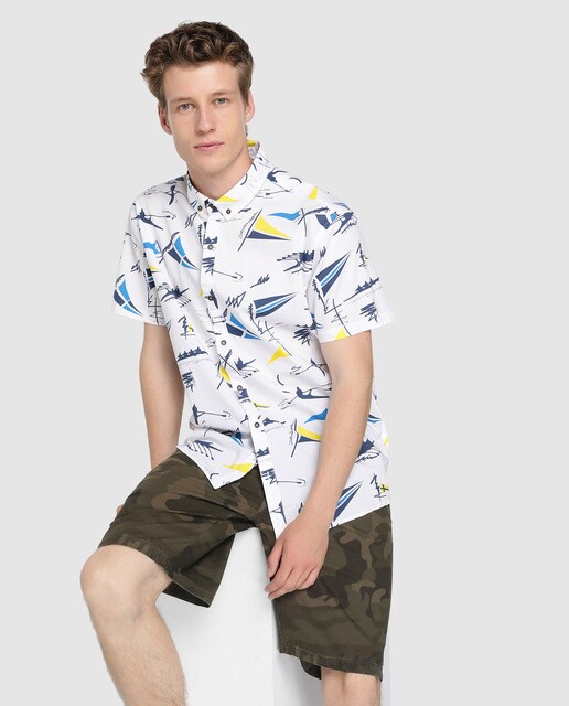 Camisa popelín de h