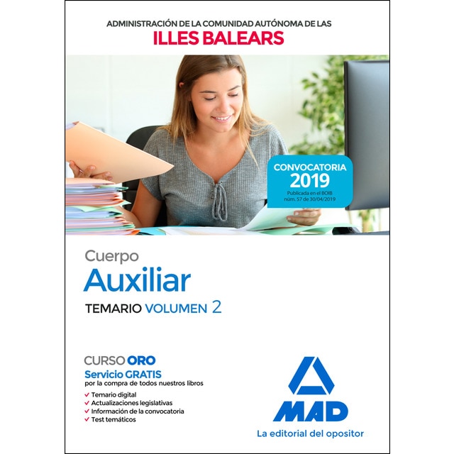 Cuerpo auxiliar de la administración pública de la comunidad autónoma de canarias. Temario volumen 2