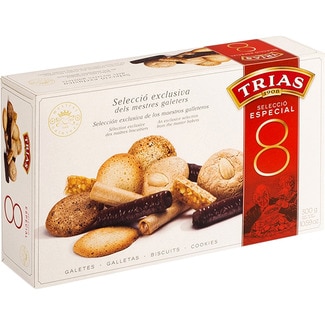 TRIAS Surtido Especial nº 8 Selección de galletas y barquillos caja 300 g