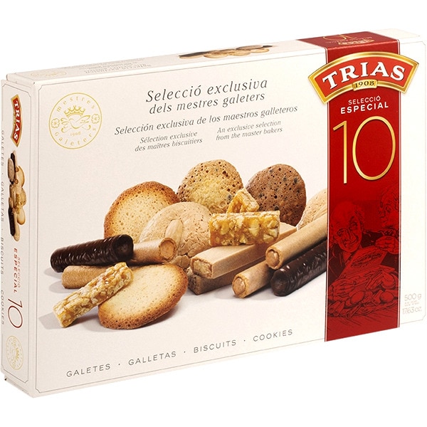 No. 10 Special Selection of biscuits and wafers case 500 g
