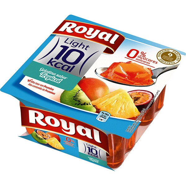 Comprar gelatina light 10 kcal sabor tropical 0 azúcares añadidos pack