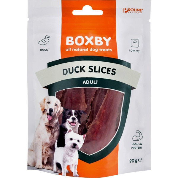 Hundesnacks Ente Behälter 90 g