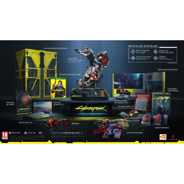 Cyberpunk 2077 Xbox One Edición Coleccionista
