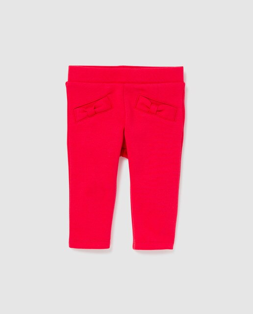 baby girl red leggings