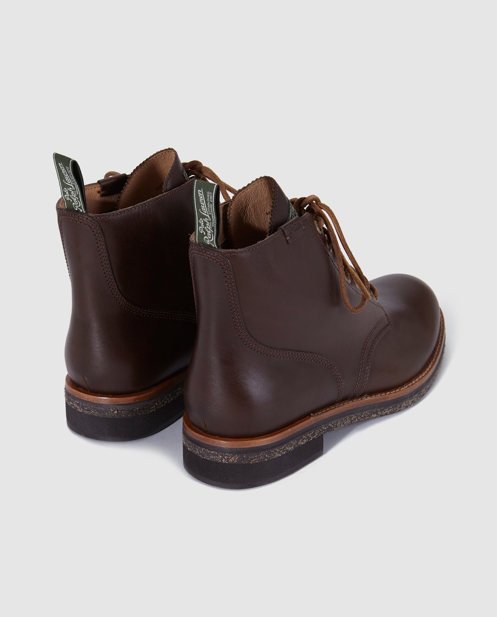 Botas de hombre Polo Ralph Lauren de piel en color marrón · Polo Ralph