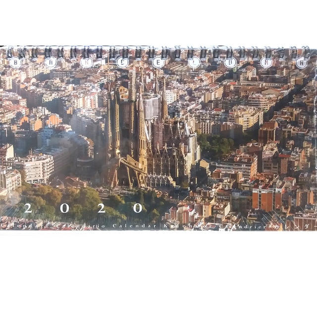 2020 calendari gaudí