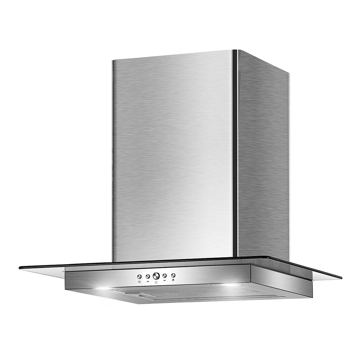 Mepamsa – Campana decorativa Mepamsa acero inoxidable y cristal – Cristalo 60.