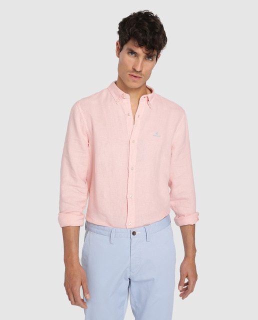 Camisa Color Salmon Hombre, Buy Now, Discount, 58% OFF, 