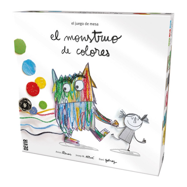Juego de mesa El Monstruo de colores DEVIR