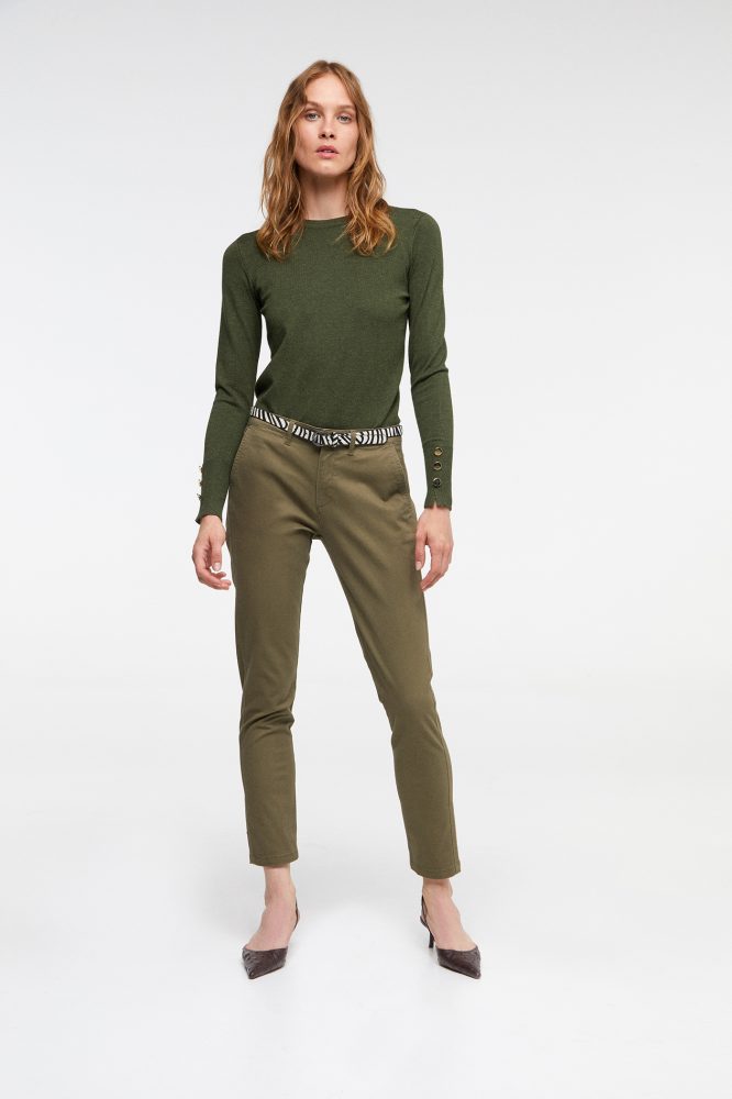 Pantalones chinos mujer sfera Clearance