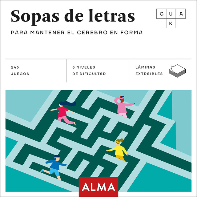 Sopas de letras para mantener el cerebro en forma (Tapa blanda)