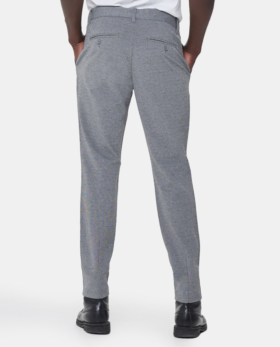 pantalon gris de vestir para hombre