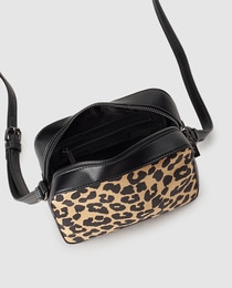 animal print crossbody bag