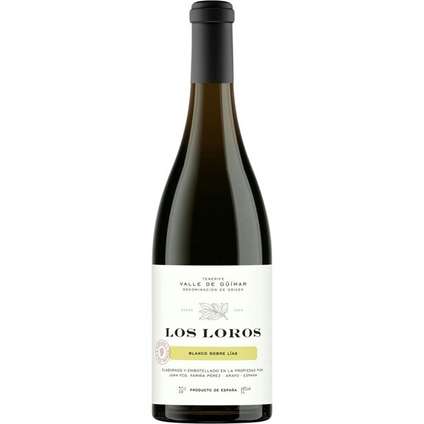 Auf der Hefe gereifter Weißwein Ursprungsbezeichnung Valle de Güímar Flasche 75 cl