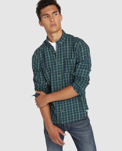 camisas green coast hombre