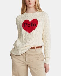 polo ralph lauren heart sweater