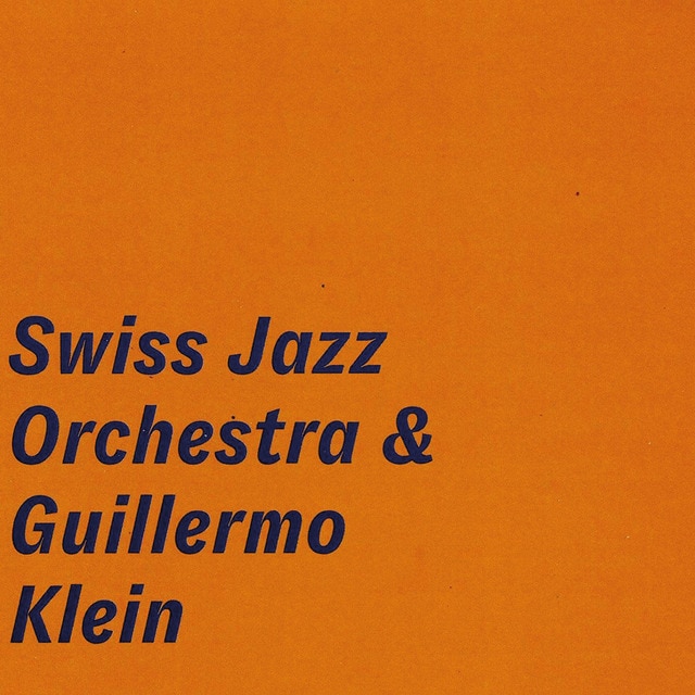 Swiss Jazz Orchestra CD