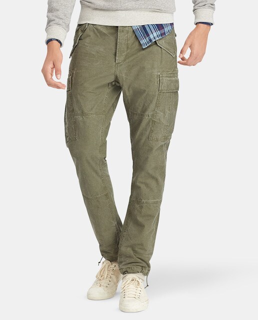 pantalon reebok classic hombre verdes