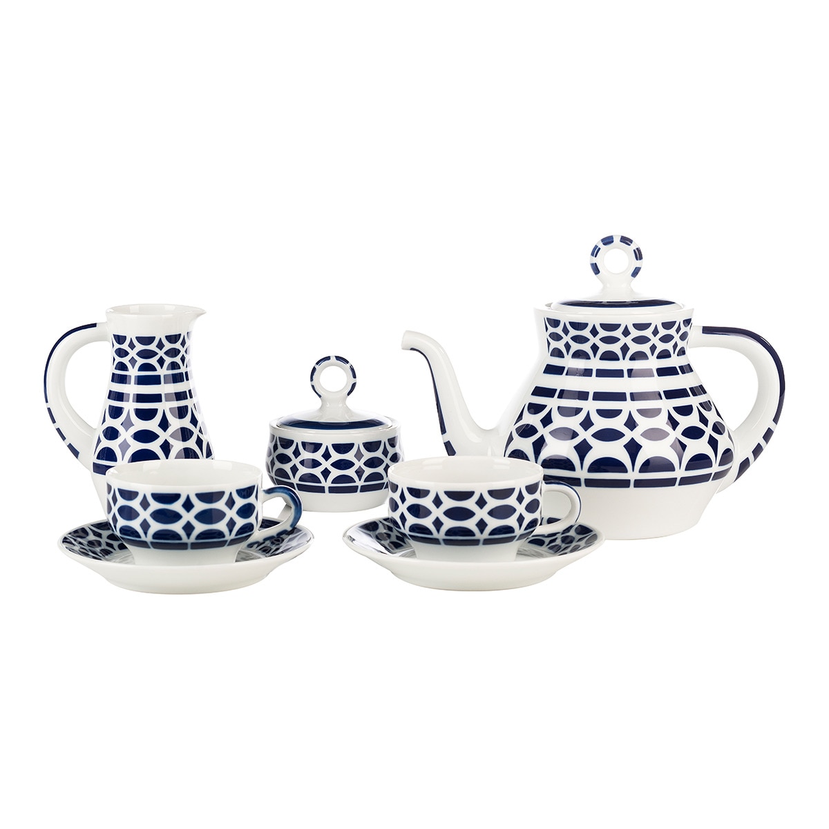 Sargadelos - Juego De Té 6 Servicios Viz 1 Sargadelos.