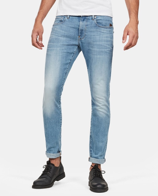 G-Star - Vaquero Revend de hombre skinny azul claro.