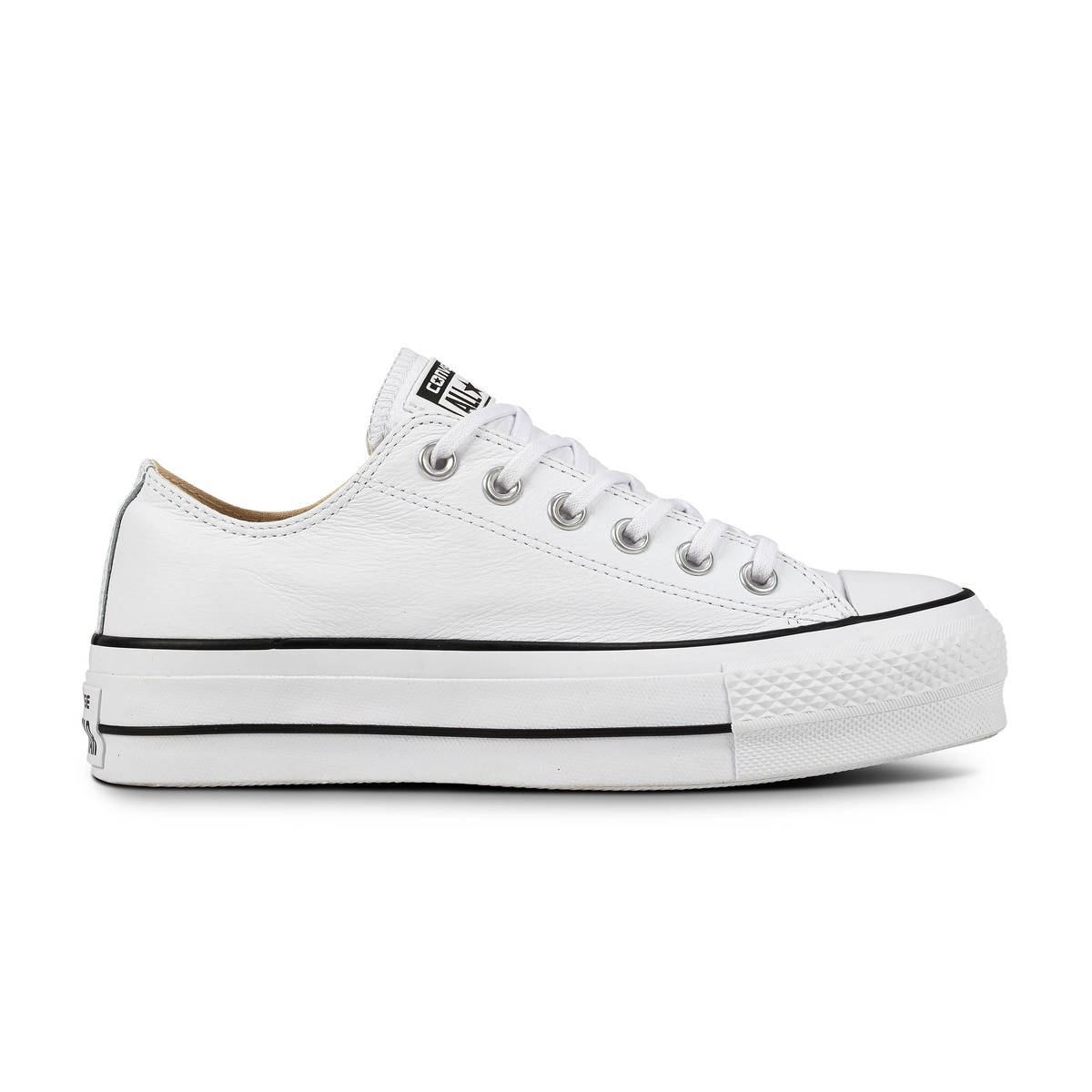 Converse Chuck Taylor All Star Lift Clean Platform Low Leather women's ...