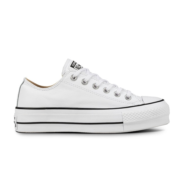 chuck taylor platform white leather