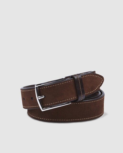 Olimpo - Cinturón De Hombre Piel Cuero