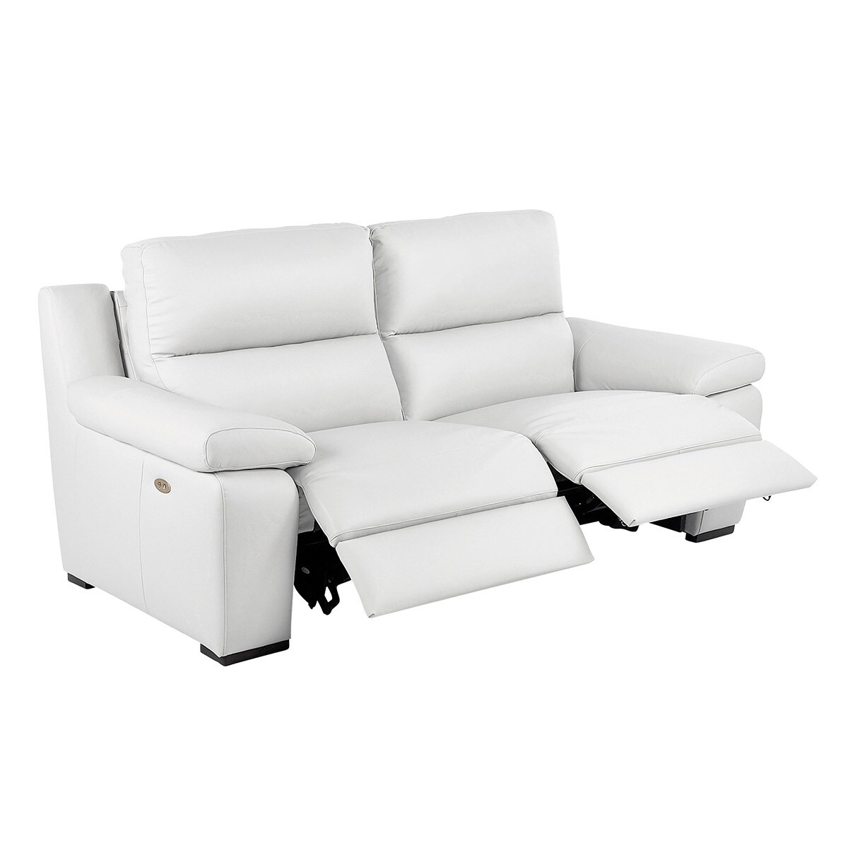 Sofá de piel de 2 plazas con 2 asientos relax Gales El Corte Inglés