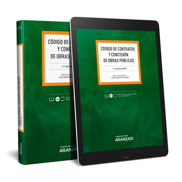 Código de contratos y concesión de obras públicas (Papel + e-book)
