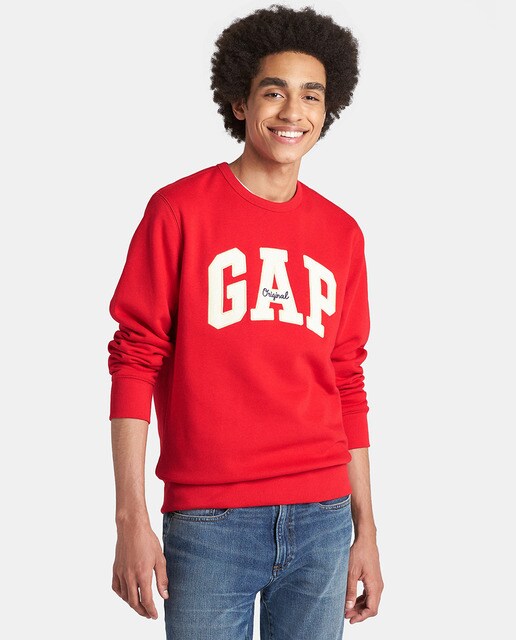 sudadera gap roja