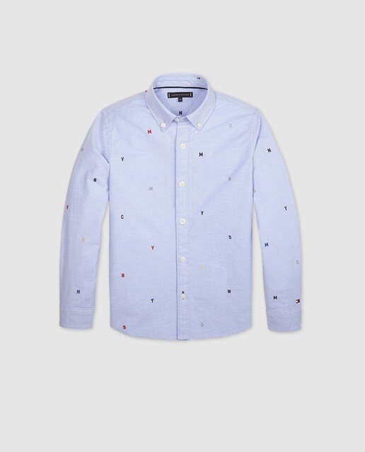 tommy hilfiger embroidered shirt