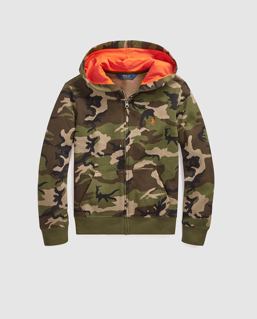 sudadera camuflaje niño