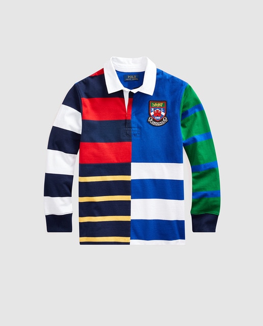 polo ralph lauren colour block shirt dress