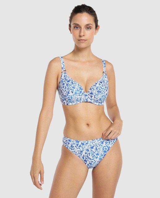 Estampado Estampado Bikini Estampado Aro Bikini Con Bikini Con Aro Aro Con jAR4L5