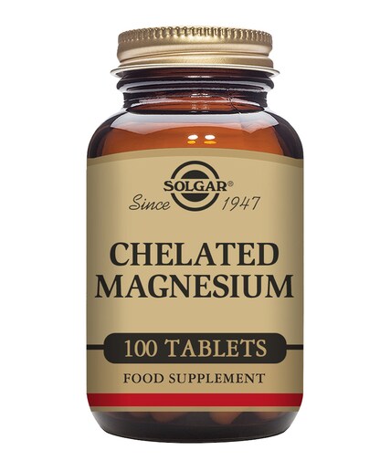 100 comprimidos Magnesio Quelado Solgar