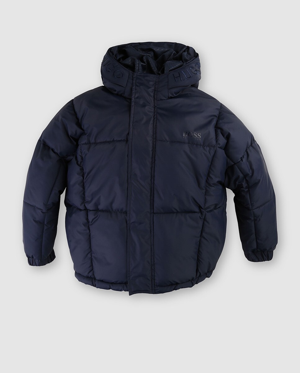 Parka de niña Boss azul marino acolchada · Boss · Moda · El Corte Inglés